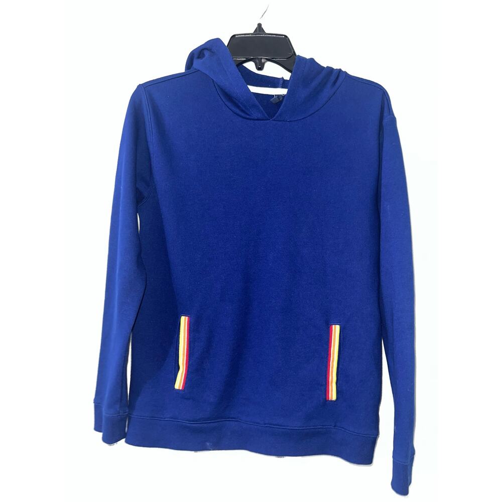 Janie And Jack Blue Sweater Hoodie Size 12/14